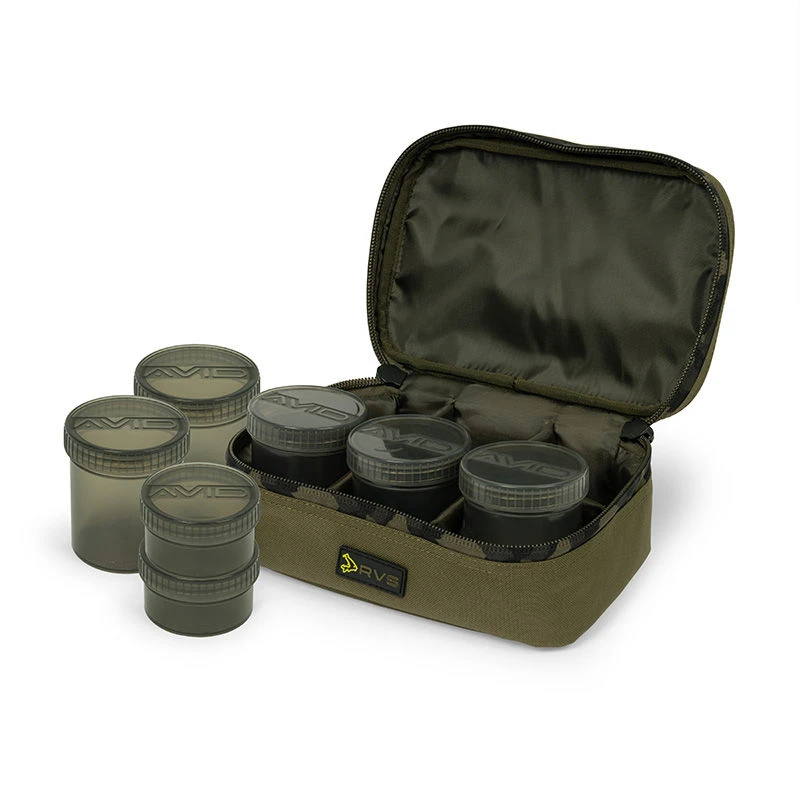Avid Carp RVS 8-Pot Hookbait Pouch